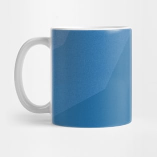 Blue diagonal zig-zag lines - Subtle minimalist pattern Mug